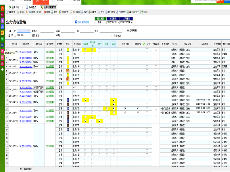 廣告公司管理軟件業(yè)務流程管理